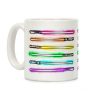 Rainbow Lightsabers Coffee Mug Rainbow Lightsabers Coffee Mug