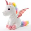 Rainbow Pink Unicorn Plush Soft Stuffed Animal Toy