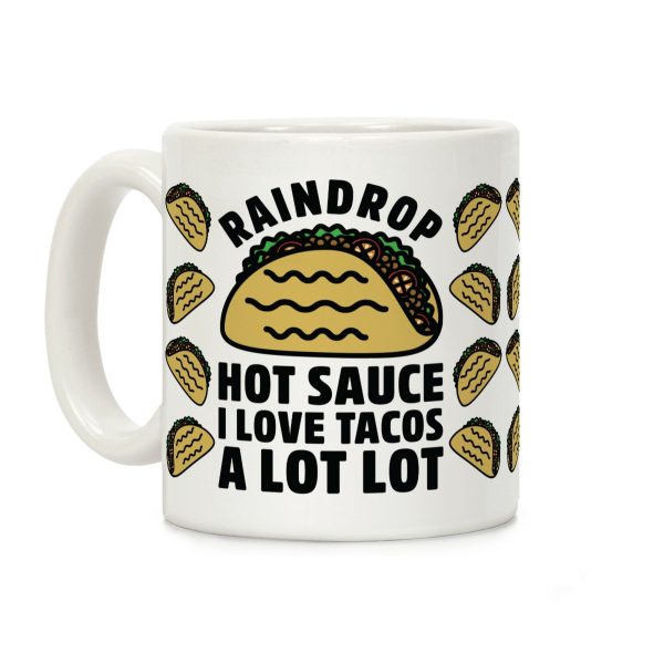 Raindrop Hot Sauce Coffee Mug Raindrop Hot Sauce Coffee Mug