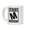 Rated M For Medicated Coffee Mug Rated M For Medicated Coffee Mug