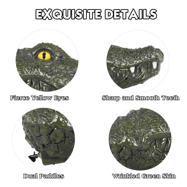 Rc Sneakyswim Alligator Toy Rc Sneakyswim Alligator Toy