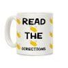 Read The Directions Clap Emoji Coffee Mug Read The Directions Clap Emoji Coffee Mug