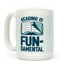 Reading Is Fundamental Coffee Mug Reading Is Fundamental Coffee Mug
