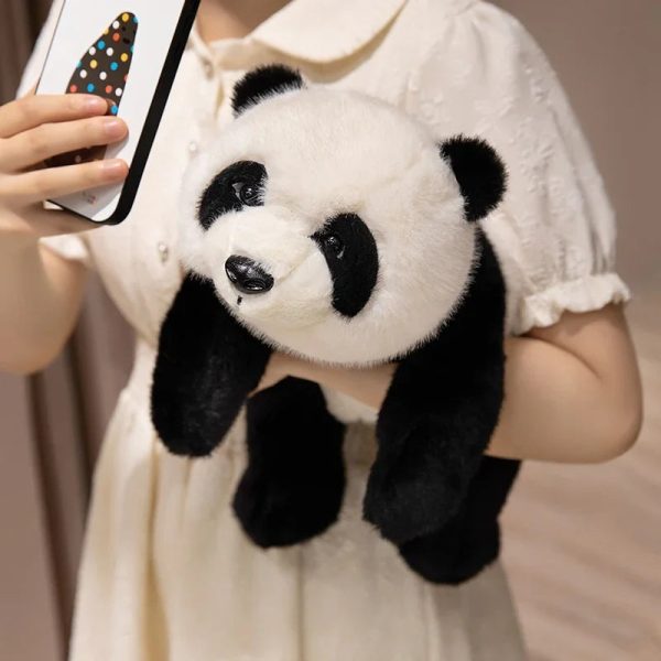 Real Life Baby Panda Plush Doll - Weighted Cuddly Toy for Cozy Decor Real Life Baby Panda Plush Doll - Weighted Cuddly Toy for Cozy Decor
