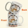 Real Men Like Cats Great Men Change The Litter Box - Personalized Mug Real Men Like Cats Great Men Change The Litter Box - Personalized Mug