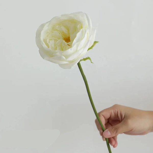 Real Touch Austin Rose Artificial Flowers Set of 7