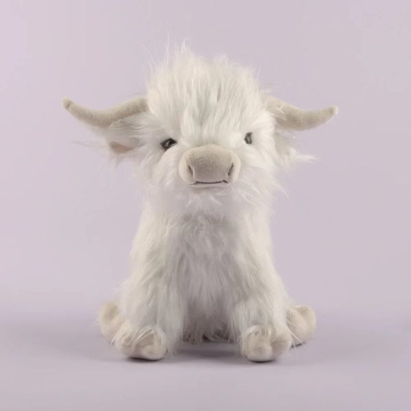 Realistic Highland Cow Plush Lifelike Detail Realistic Highland Cow Plush Lifelike Detail