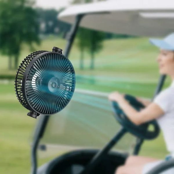 Rechargeable Desk Fan | Portable, Quiet, Clip-On For Home, Office, Outdoor Rechargeable Desk Fan | Portable, Quiet, Clip-On For Home, Office, Outdoor