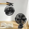 Rechargeable Desk Fan | Portable, Quiet, Clip-On For Home, Office, Outdoor Rechargeable Desk Fan | Portable, Quiet, Clip-On For Home, Office, Outdoor