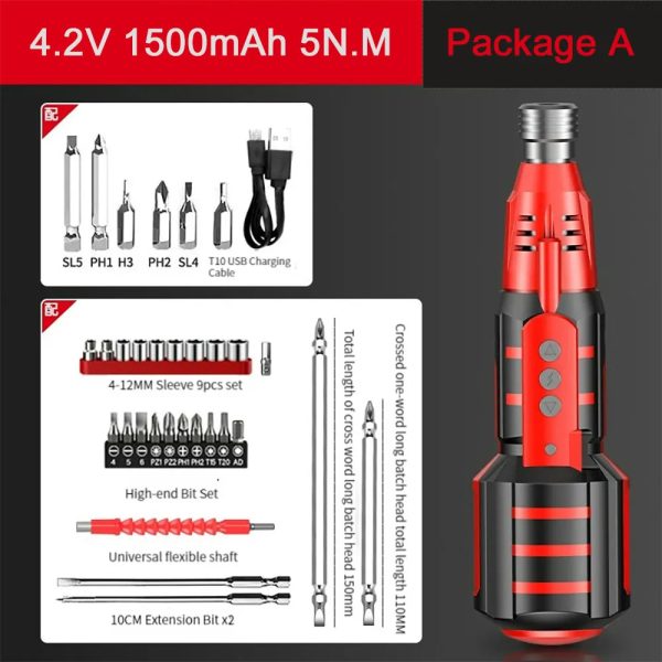 Rechargeable Electric Wireless Screwdriver Rechargeable Electric Wireless Screwdriver
