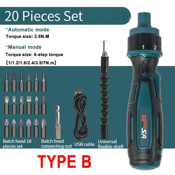 Rechargeable Electric Wireless Screwdriver Rechargeable Electric Wireless Screwdriver