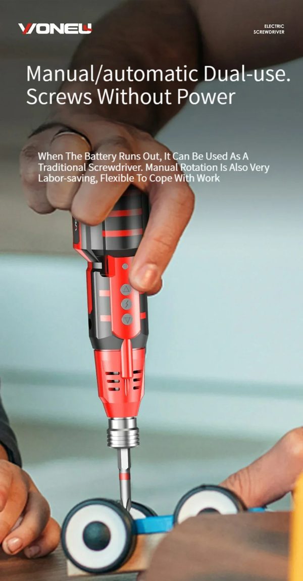 Rechargeable Electric Wireless Screwdriver Rechargeable Electric Wireless Screwdriver