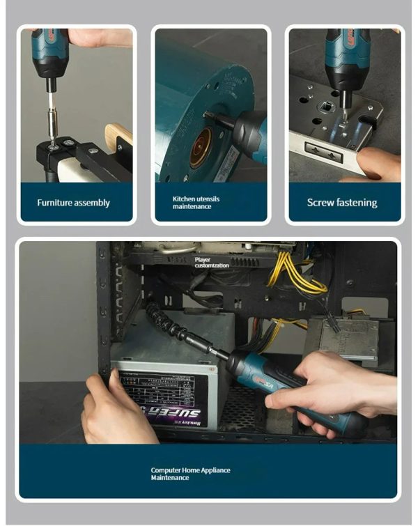 Rechargeable Electric Wireless Screwdriver Rechargeable Electric Wireless Screwdriver