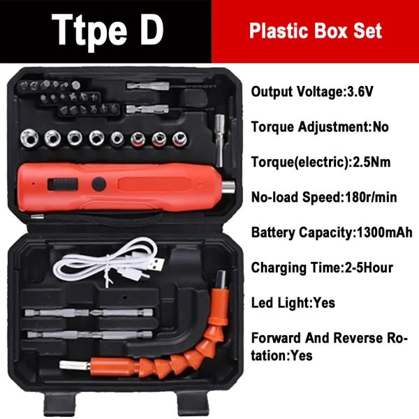 Rechargeable Electric Wireless Screwdriver Rechargeable Electric Wireless Screwdriver