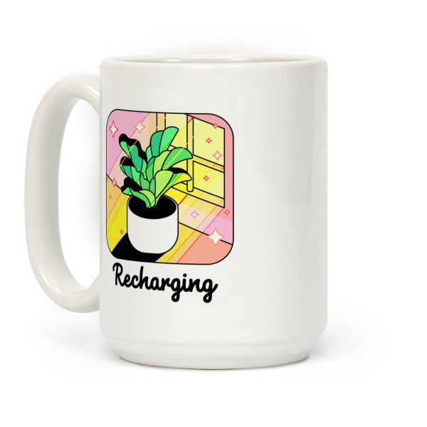 Recharging Plant Coffee Mug Recharging Plant Coffee Mug