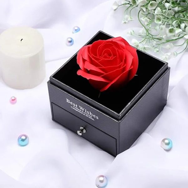 Red Eternal Rose Gift Box for Jewelry and Special Occasions Red Eternal Rose Gift Box for Jewelry and Special Occasions