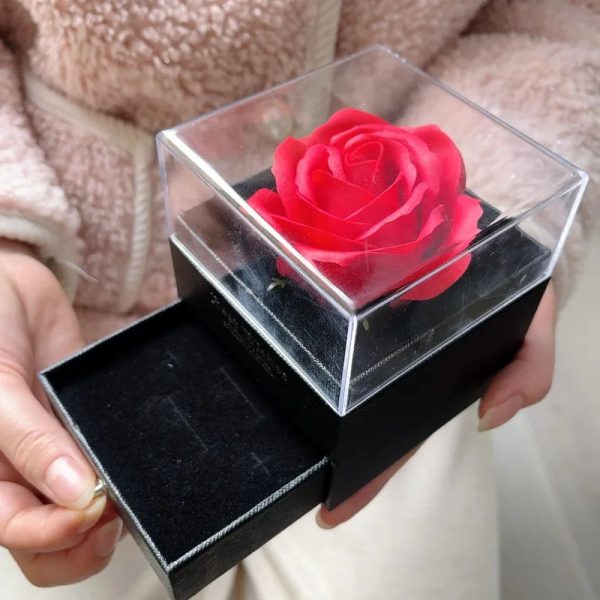Red Eternal Rose Gift Box for Jewelry and Special Occasions Red Eternal Rose Gift Box for Jewelry and Special Occasions
