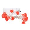 Red Heart LED String Lights for Valentine’s Day Decor Red Heart LED String Lights for Valentine’s Day Decor