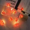 Red Heart LED String Lights for Valentine’s Day Decor Red Heart LED String Lights for Valentine’s Day Decor
