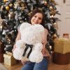 Red Rose Teddy Bear 40cm Artificial Rose Flower Gift Red Rose Teddy Bear 40cm Artificial Rose Flower Gift