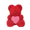 Red Rose Teddy Bear 40cm Artificial Rose Flower Gift Red Rose Teddy Bear 40cm Artificial Rose Flower Gift