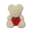Red Rose Teddy Bear 40cm Artificial Rose Flower Gift Red Rose Teddy Bear 40cm Artificial Rose Flower Gift