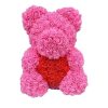 Red Rose Teddy Bear 40cm Artificial Rose Flower Gift Red Rose Teddy Bear 40cm Artificial Rose Flower Gift