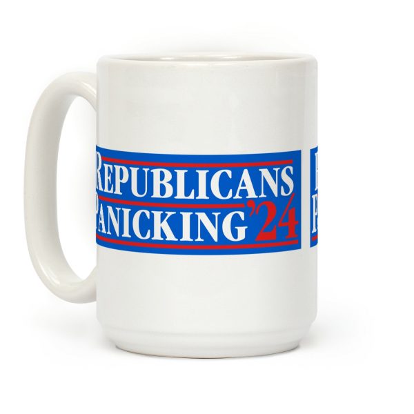 Republicans Panicking 2024 Coffee Mug Republicans Panicking 2024 Coffee Mug