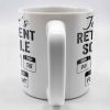 Retirement Schedule Weekly Planner - Personalized Custom Coffee Mug - RETIRE005_MG