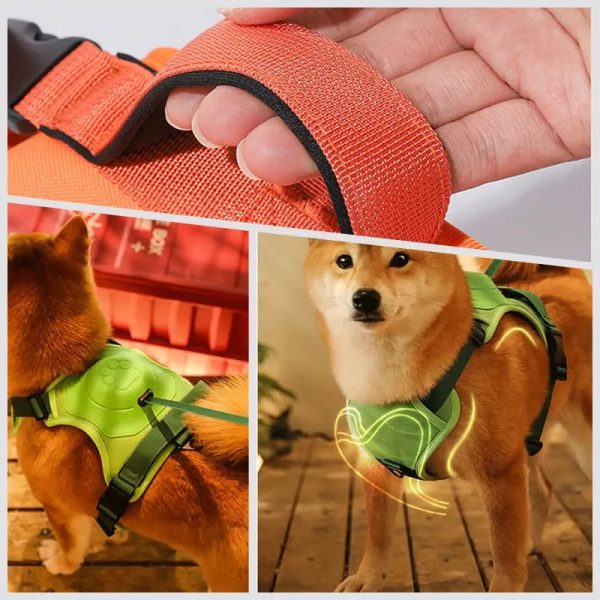 Retractable Dog Leash With No-Pull Harness Retractable Dog Leash With No-Pull Harness