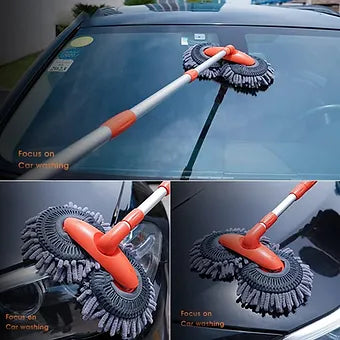Retractable Rotary Car Wash Mop Retractable Rotary Car Wash Mop