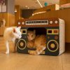 Retro Cat House And Scratcher Retro Cat House And Scratcher