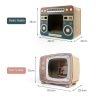 Retro Cat House And Scratcher Retro Cat House And Scratcher