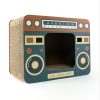 Retro Cat House And Scratcher Retro Cat House And Scratcher