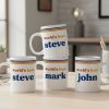 Retro Vintage 70s Custom Name - Personalized Mug - Gift For Him, Gift For Men, Dad Gift, Colleague Gift Retro Vintage 70s Custom Name - Personalized Mug - Gift For Him, Gift For Men, Dad Gift, Colleague Gift