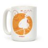 Retro Voyager 1 Golden Record Coffee Mug Retro Voyager 1 Golden Record Coffee Mug
