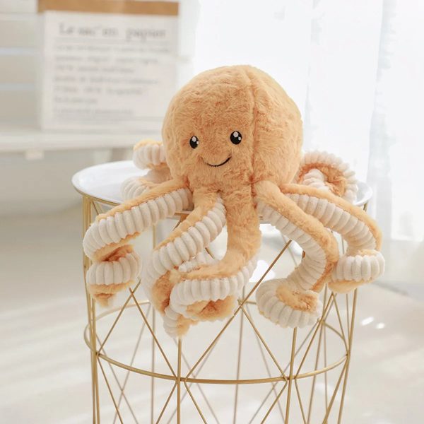 Reversible Colorful Octopus Plush - Cute Stuffed Animal for Kids' Decor Reversible Colorful Octopus Plush - Cute Stuffed Animal for Kids' Decor