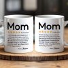 Review About Mom Very Dependable Extremely Satisfied - Personalized Mug Review About Mom Very Dependable Extremely Satisfied - Personalized Mug