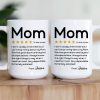 Review About Mom Very Dependable Extremely Satisfied - Personalized Mug Review About Mom Very Dependable Extremely Satisfied - Personalized Mug