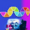 RGB Triangular Quantum Wall Lamp with Music Sync RGB Triangular Quantum Wall Lamp with Music Sync