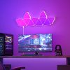 RGB Triangular Quantum Wall Lamp with Music Sync RGB Triangular Quantum Wall Lamp with Music Sync