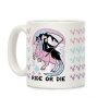 Ride or Die - Grim Reaper and Unicorn Coffee Mug Ride or Die - Grim Reaper and Unicorn Coffee Mug