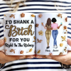 Right In The Kidney Besties Sisters - 3D Inflated Effect Printed Mug, Personalized White Edge-to-Edge Mug Right In The Kidney Besties Sisters - 3D Inflated Effect Printed Mug, Personalized White Edge-to-Edge Mug