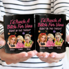 Right In The Throat 3D Bestie - Personalized Mug Right In The Throat 3D Bestie - Personalized Mug