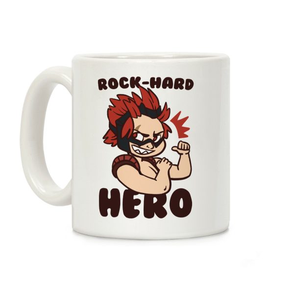 Rock-Hard Hero - Kirishima Coffee Mug Rock-Hard Hero - Kirishima Coffee Mug