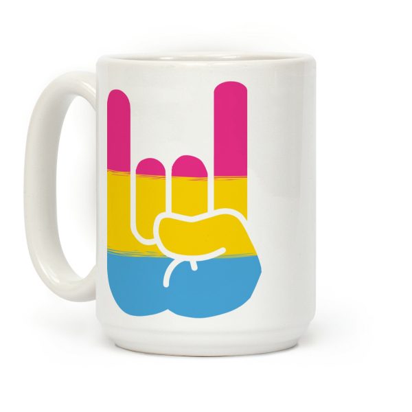 Rock On Pan Pride Coffee Mug Rock On Pan Pride Coffee Mug