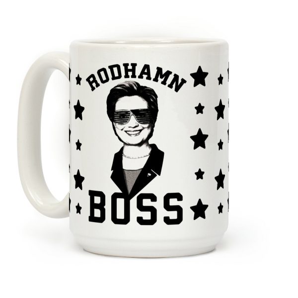 Rodhamn Boss With Shutter Shades Coffee Mug Rodhamn Boss With Shutter Shades Coffee Mug