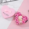 Romantic Bear Soap Bouquet with Roses Gift Box for Valentine's Day and Special Occasions Romantic Bear Soap Bouquet with Roses Gift Box for Valentine's Day and Special Occasions