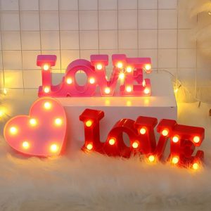 Romantic Heart LED Night Light for Valentine’s Day Gift