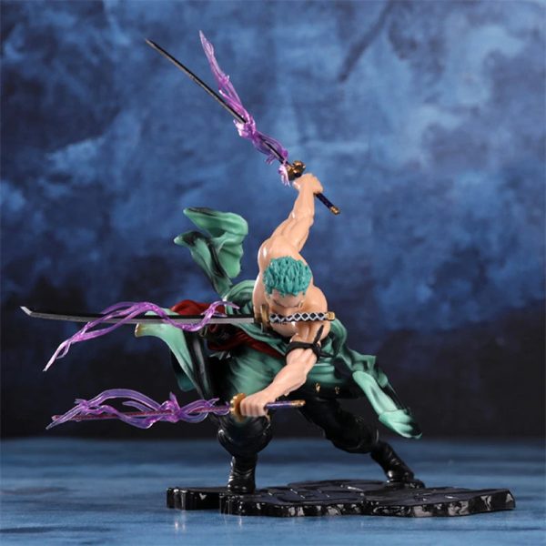 Roronoa Zoro Three-blade Sa-maximum Action Collection Figurine